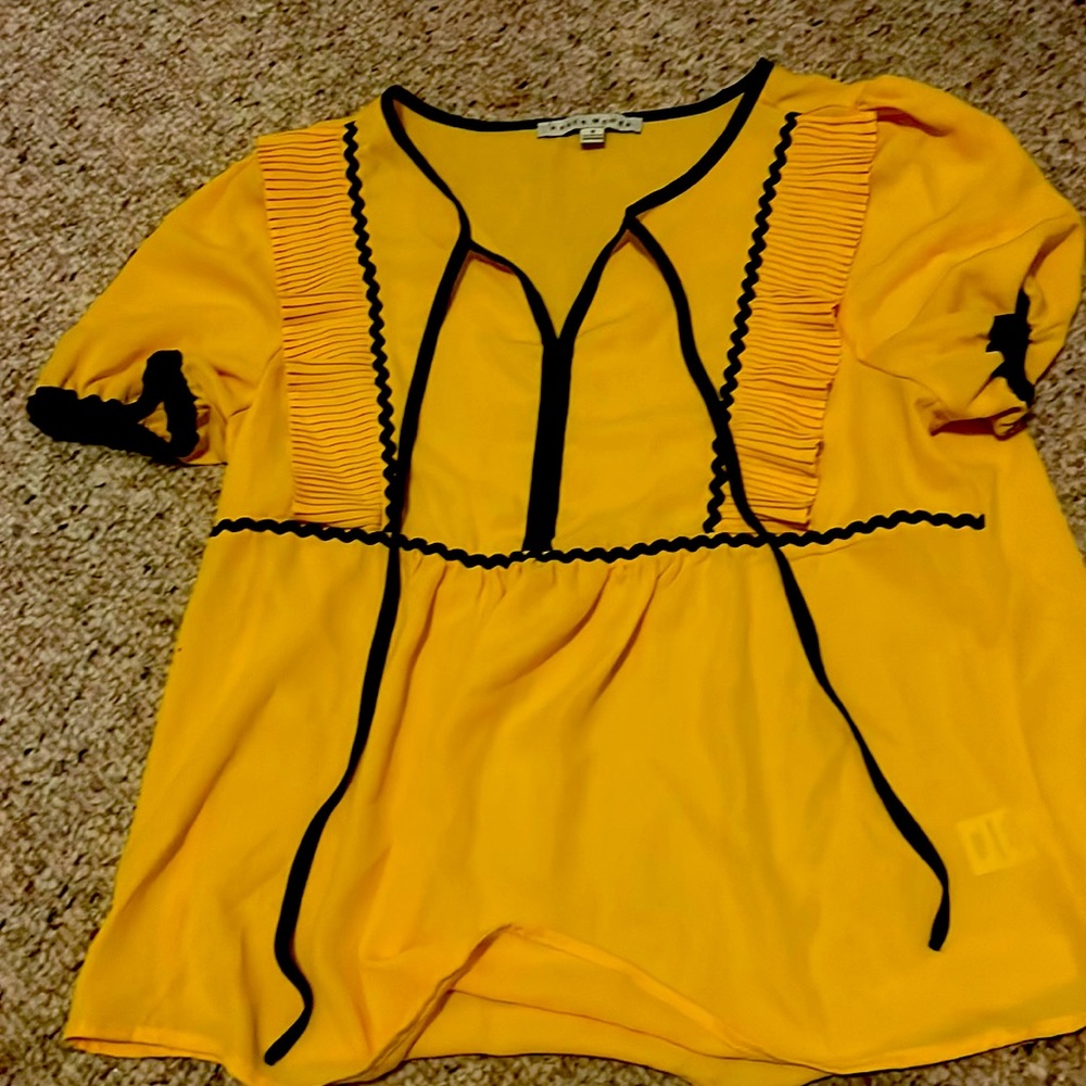 Yellow Blouse